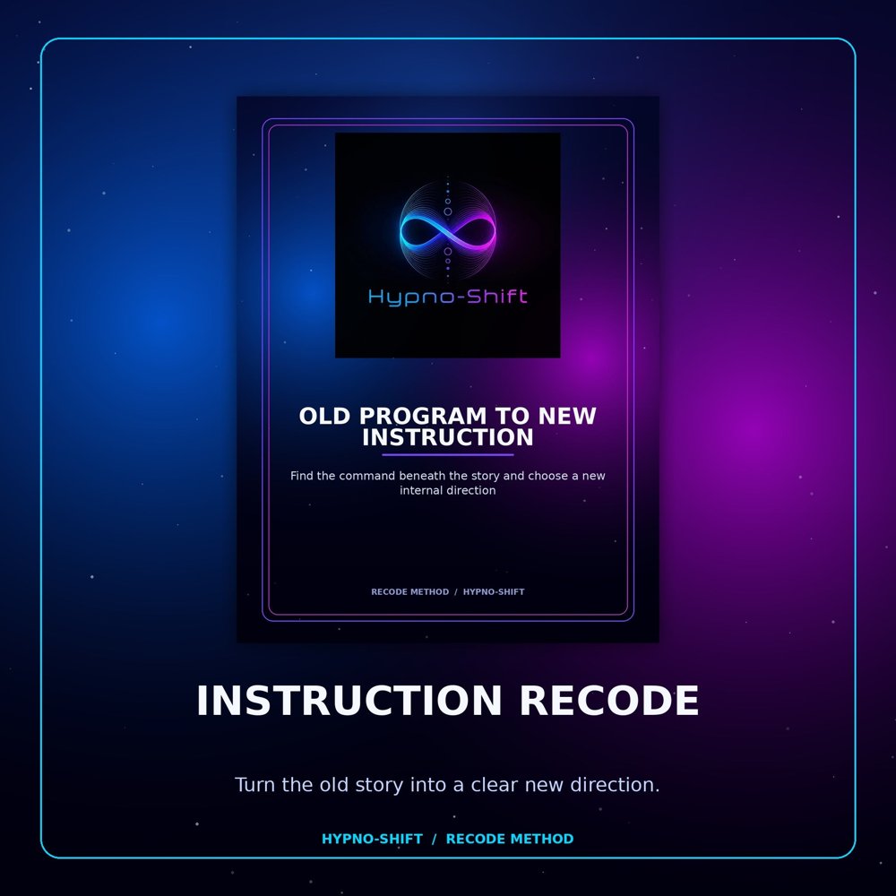 Old Program to New Instruction workbook cover